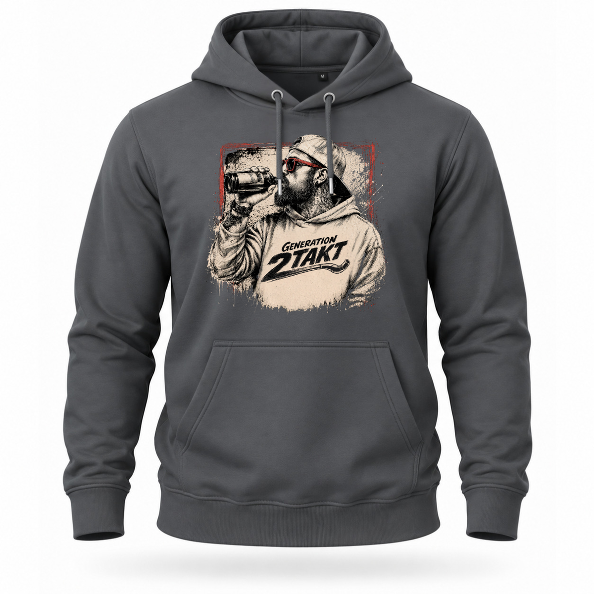 Hoodie Softstyle®. Generation Zweitakt - Daydrinking.
