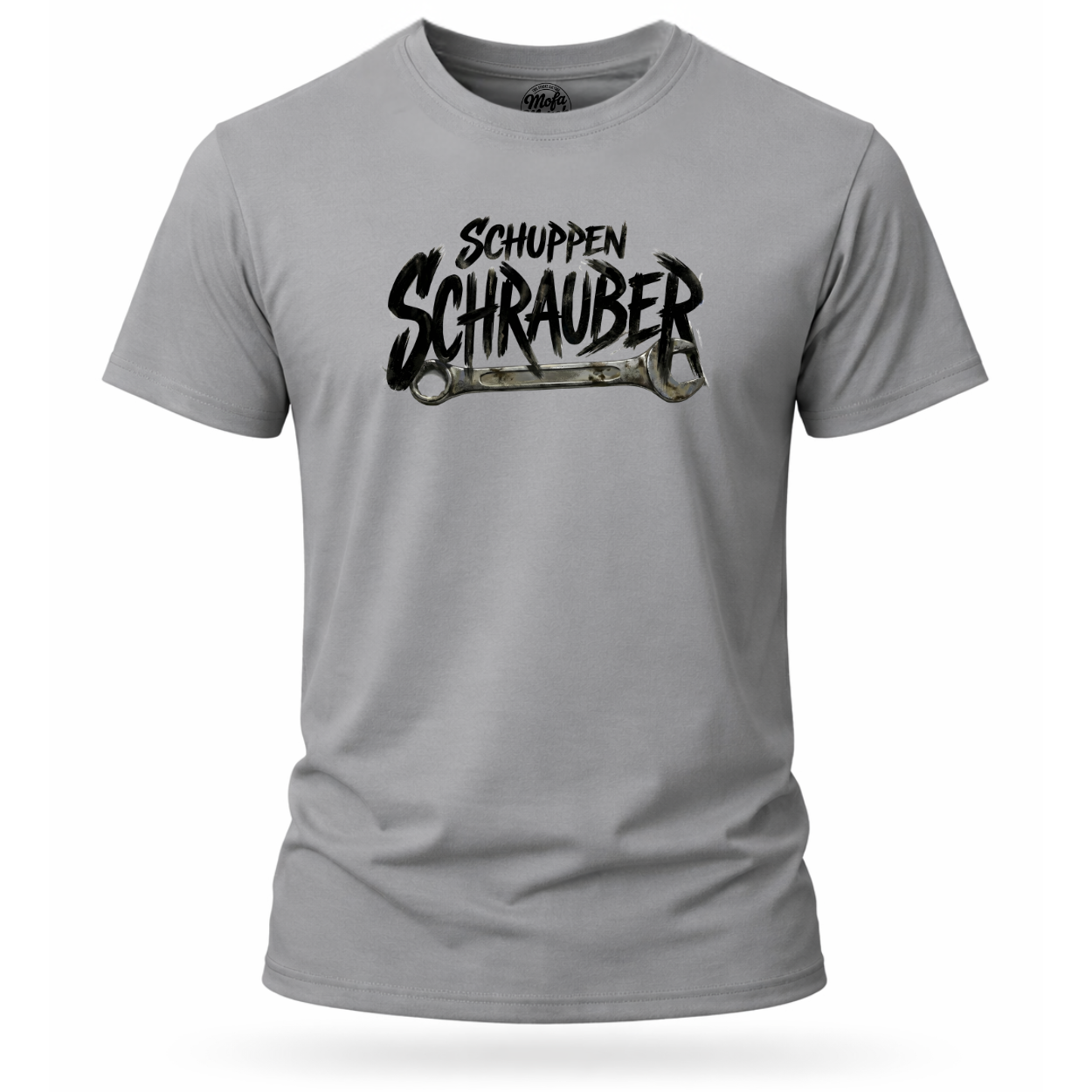 T-Shirt. Schuppen Schrauber.