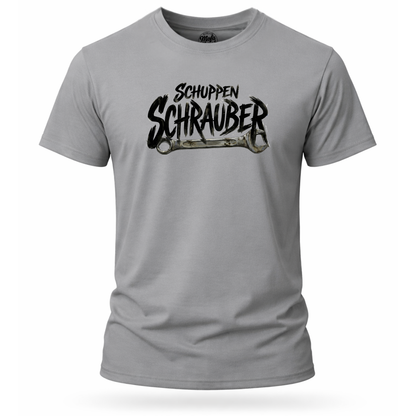 T-Shirt. Schuppen Schrauber.