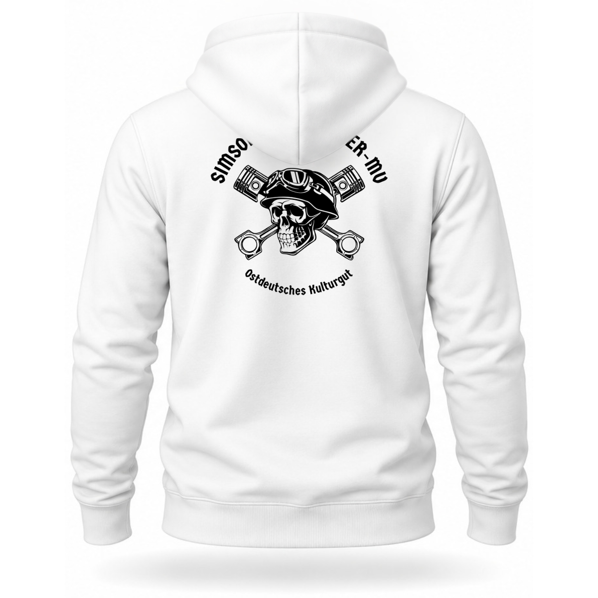 Zip Hoodie Softstyle®. Simson Geschwader MV / Beidseitig.