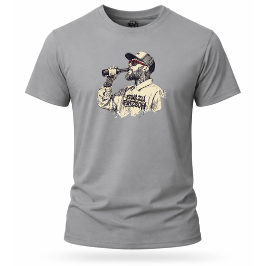 T-Shirt. Benzin im Blut.