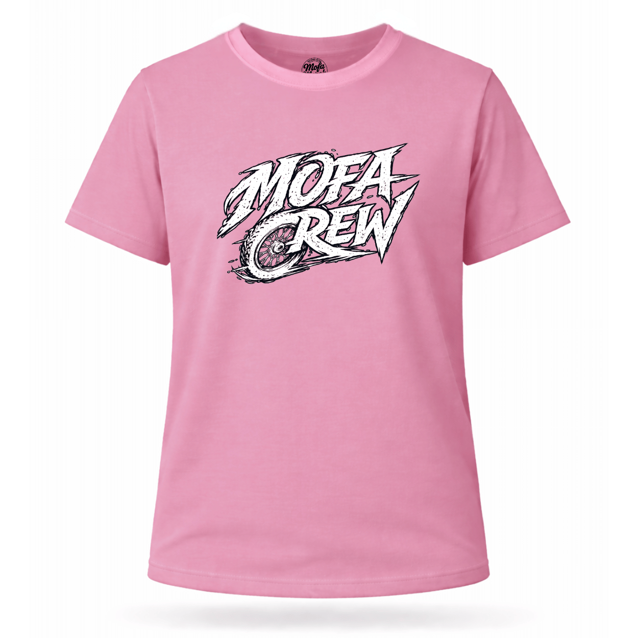 Mädels T-Shirt. Mofa Crew.