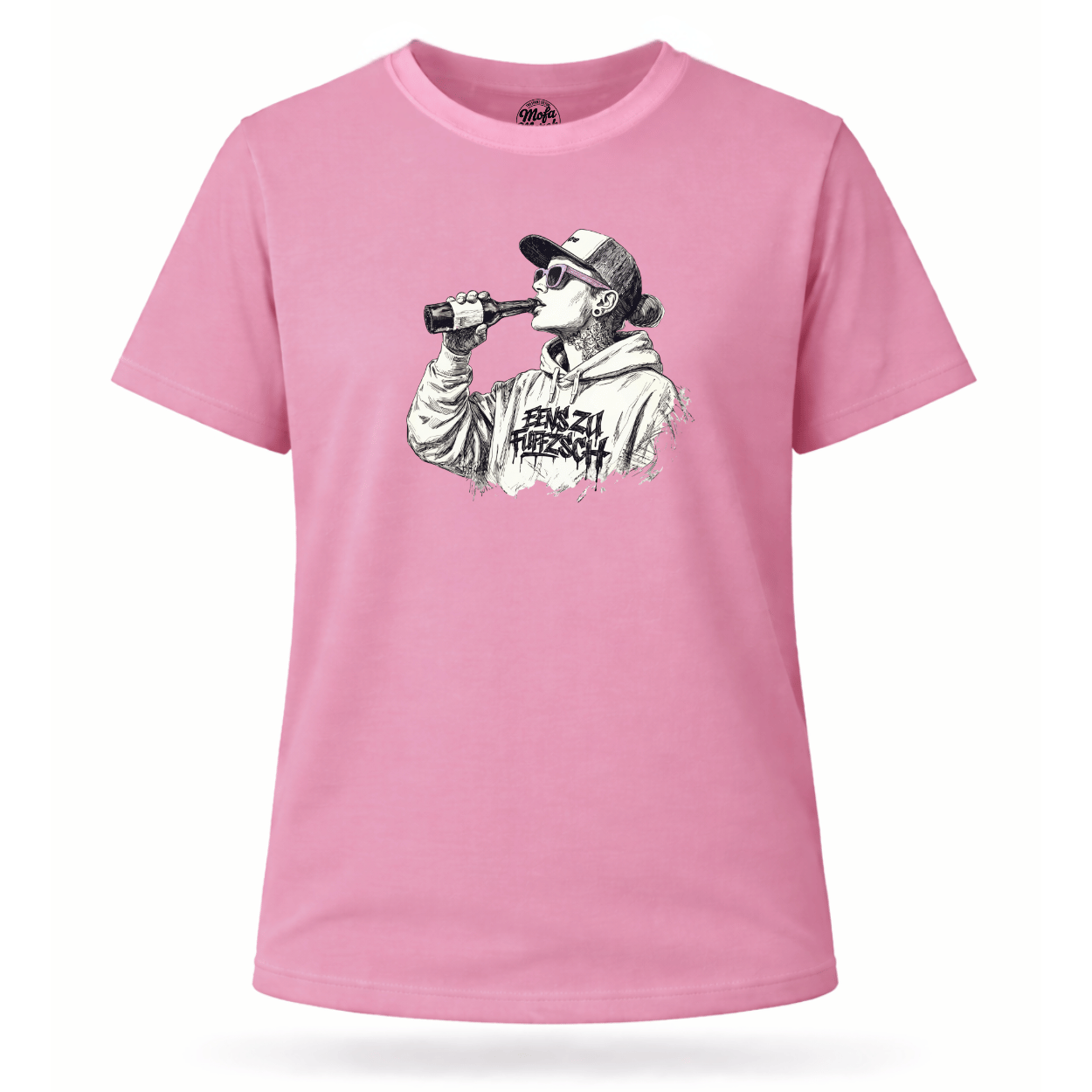 Mädels T-Shirt. Benzin im Blut.