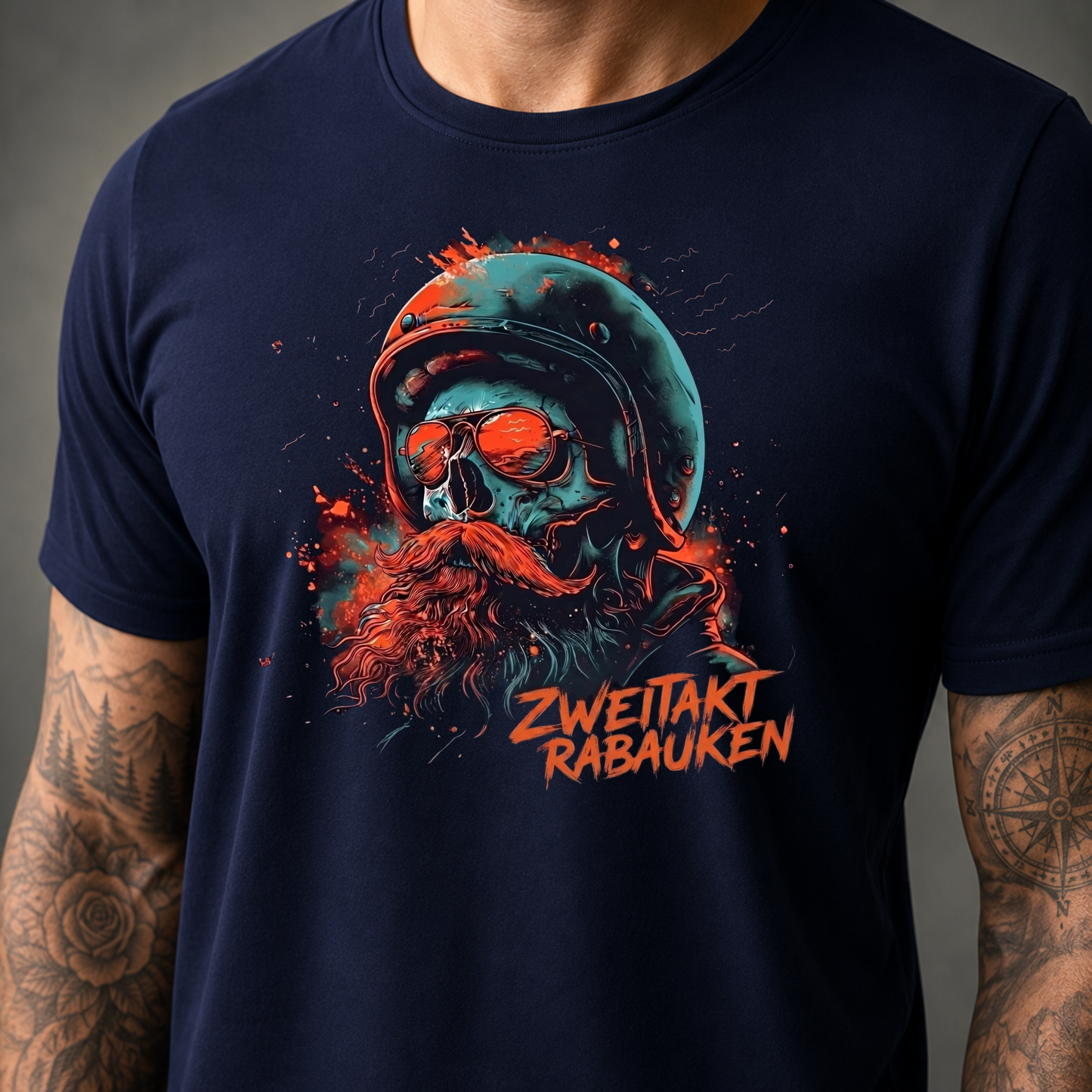 T-Shirt. Zweitakt Rabauken.