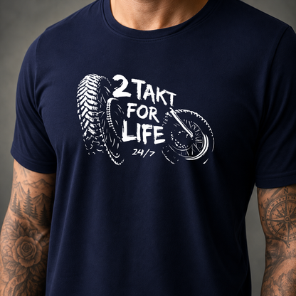 T-Shirt. 2 Takt for Life.