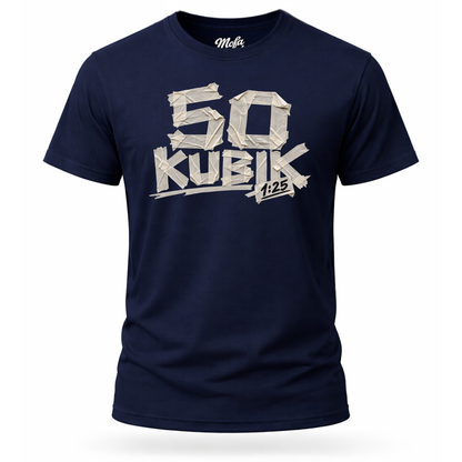 T-Shirt. 50 Kubik Klebeband 1:25.