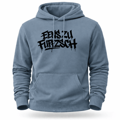 Hoodie Softstyle®. Eens zu fuffzsch.