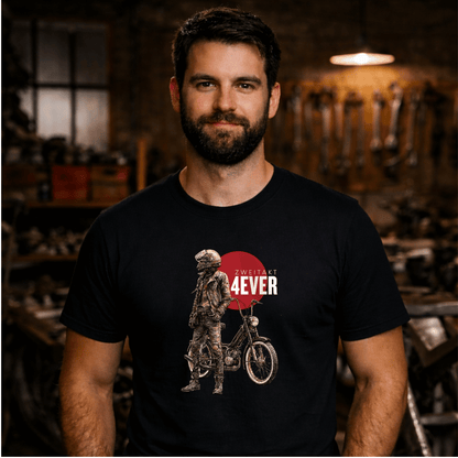 T-Shirt. Zweitakt 4Ever.