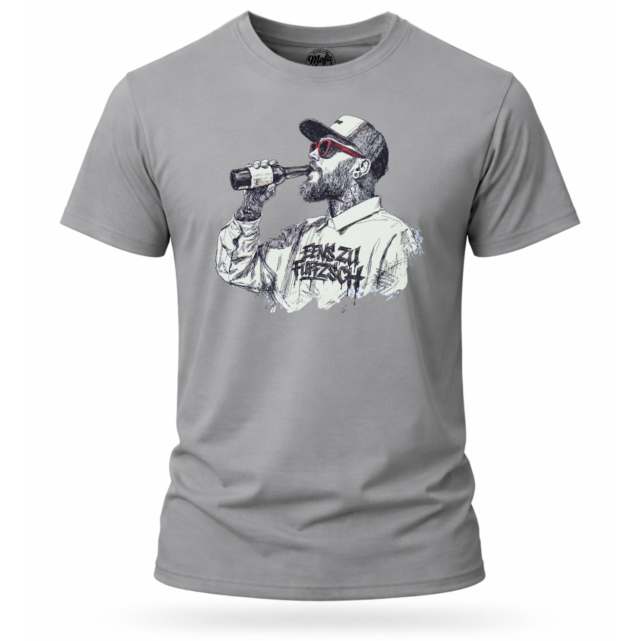 T-Shirt. Benzin im Blut.