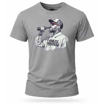 T-Shirt. Benzin im Blut.