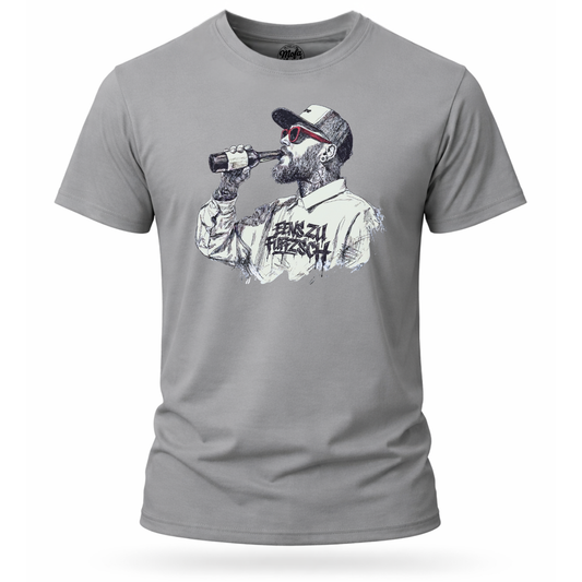 T-Shirt. Benzin im Blut.