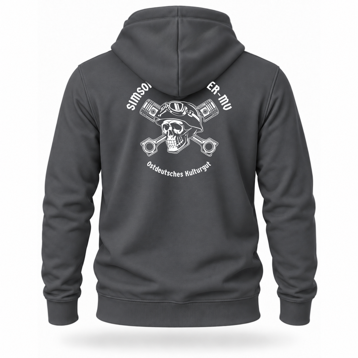 Zip Hoodie Softstyle®. Simson Geschwader MV / Beidseitig.