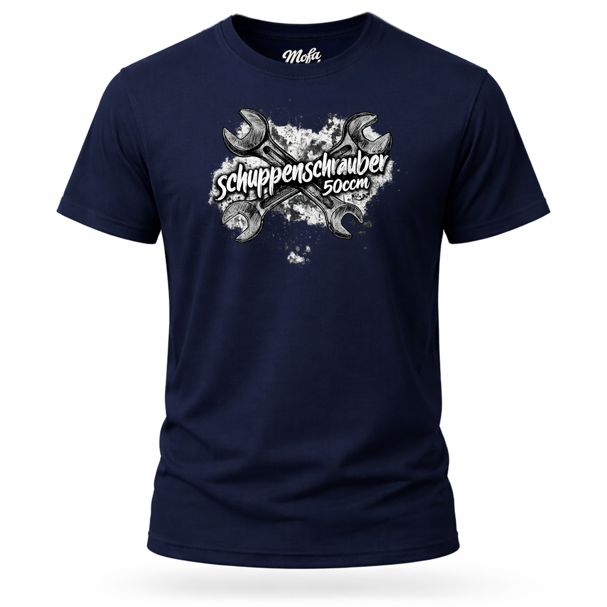 T-Shirt. Schuppenschrauber 50ccm.