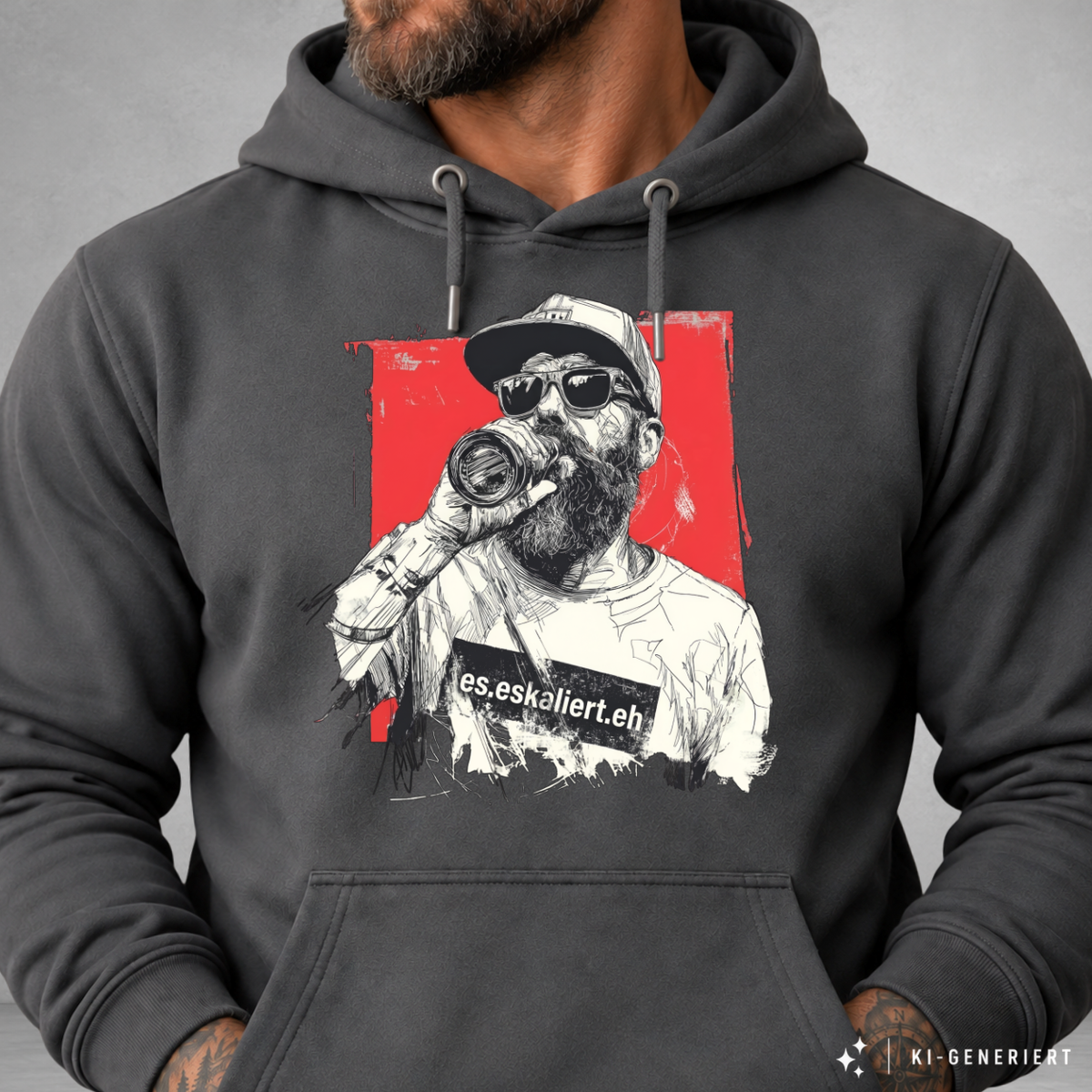 Hoodie Softstyle®. es.eskaliert.eh