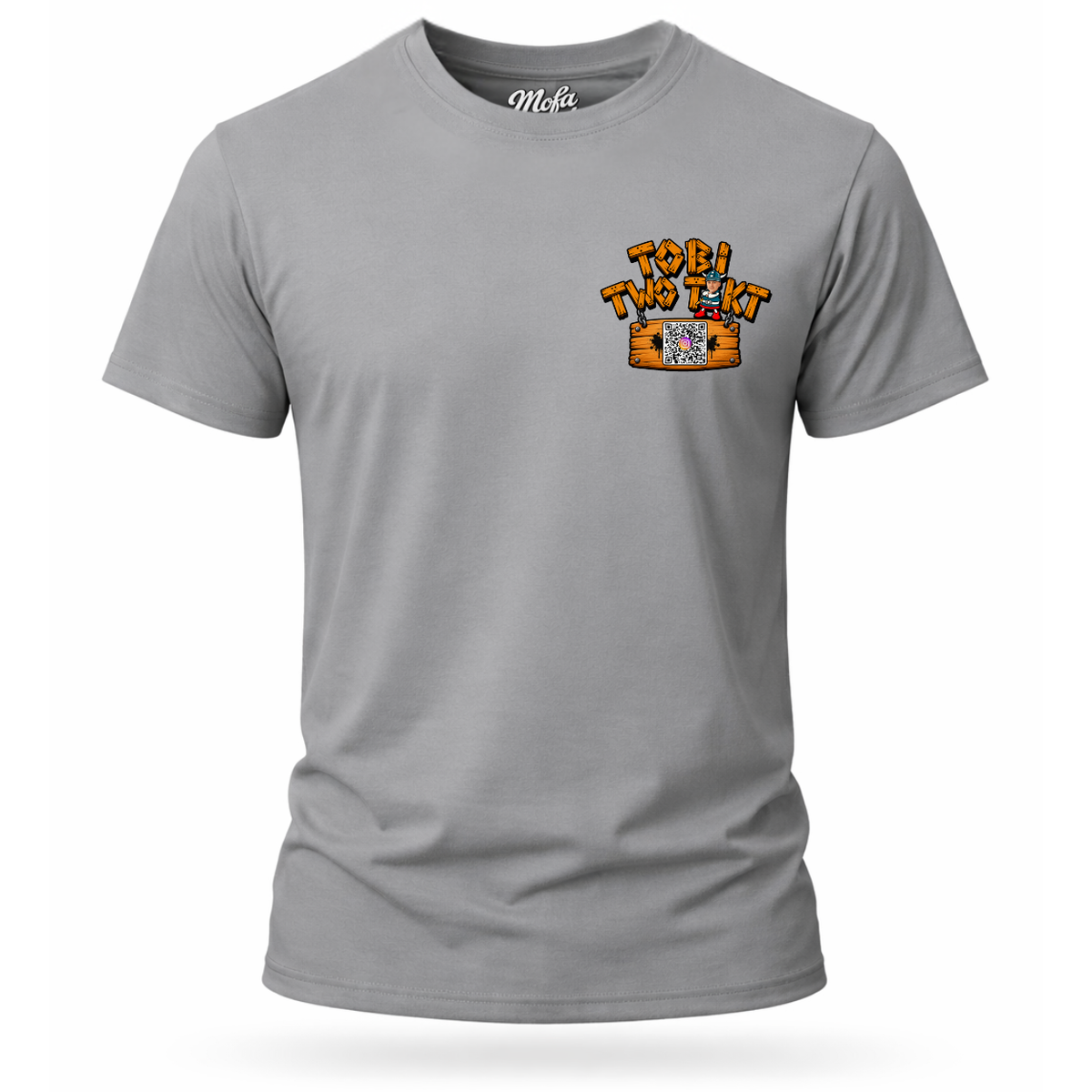 T-Shirt. Tobi Two Takt / Beidseitig.