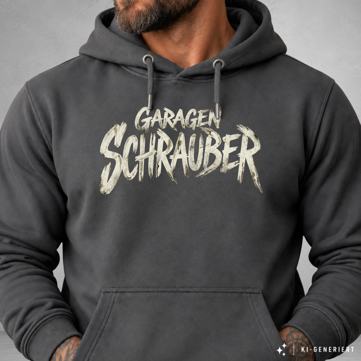 Hoodie Softstyle®. Garagen Schrauber.
