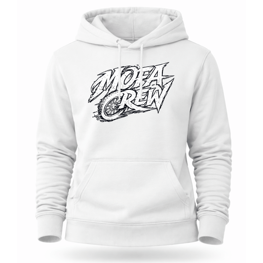 Mädels Hoodie Softstyle®. Mofa Crew.