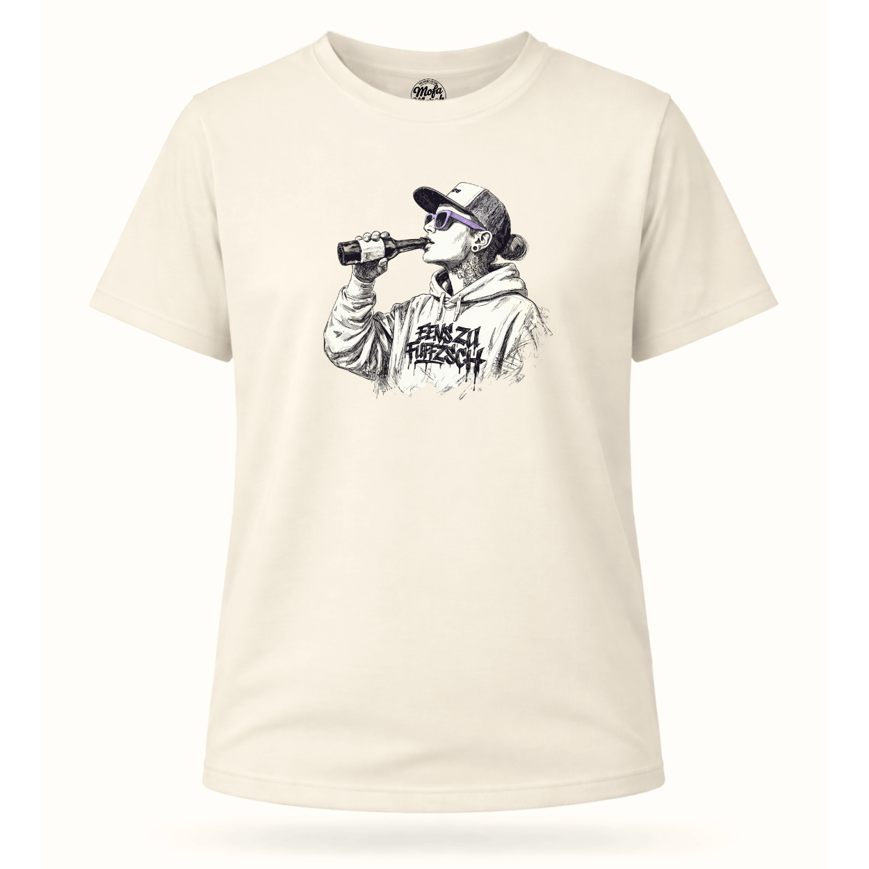 Mädels T-Shirt. Benzin im Blut.