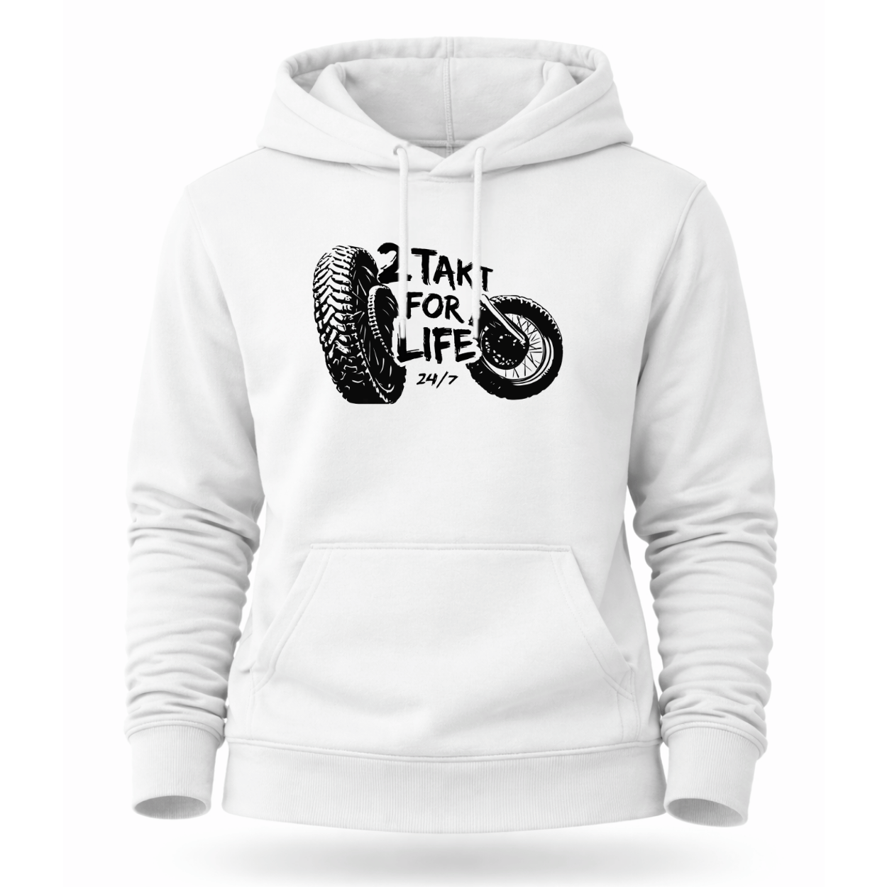 Mädels Hoodie Softstyle®. 2 Takt for Life.