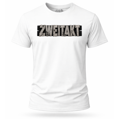 T-Shirt. Zweitakt Patch.