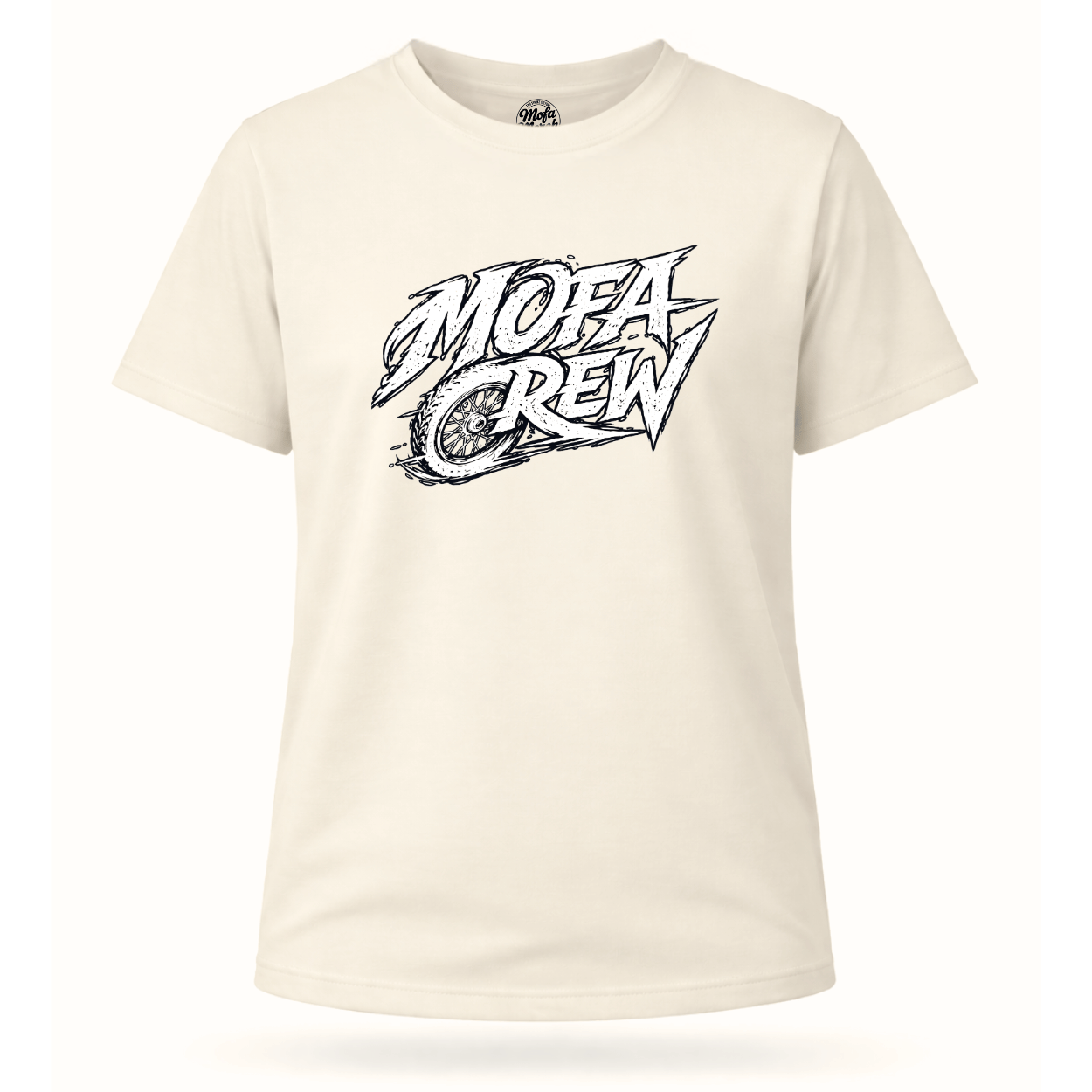 Mädels T-Shirt. Mofa Crew.