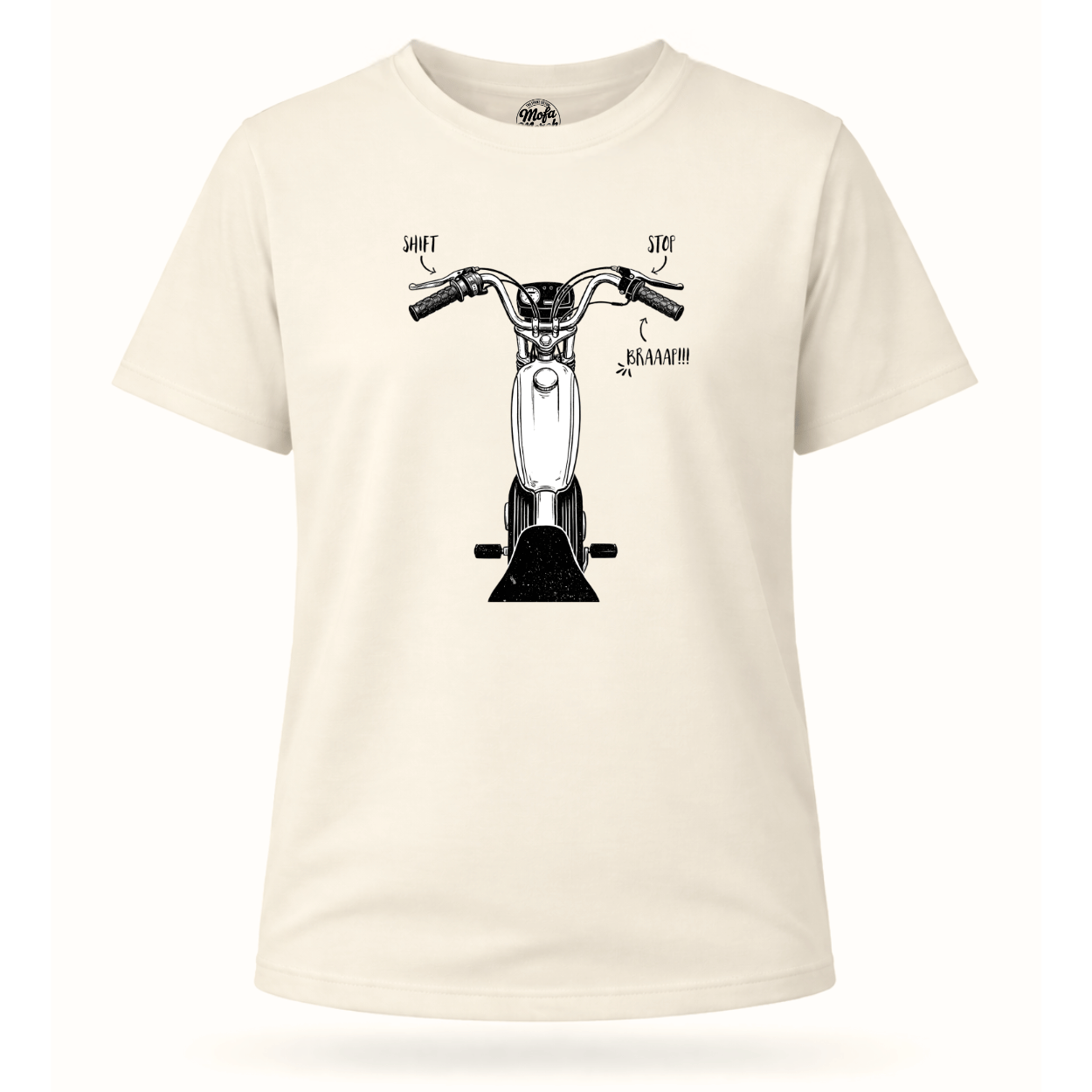 Mädels T-Shirt. Braaap!