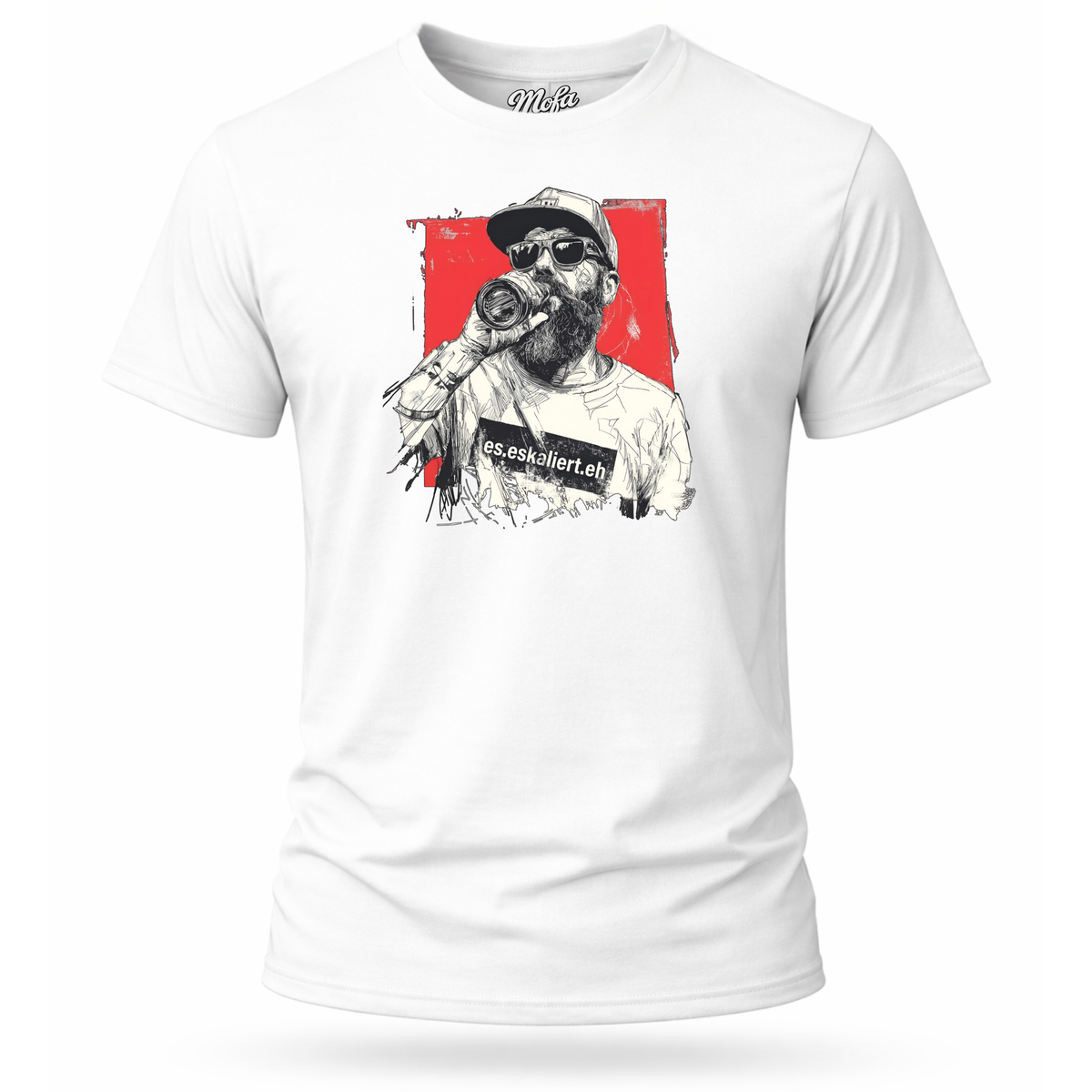 T-Shirt. Generation Zweitakt - Es eskaliert eh.