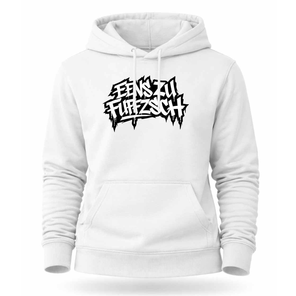Mädels Hoodie Softstyle®. Eens zu fuffzsch.