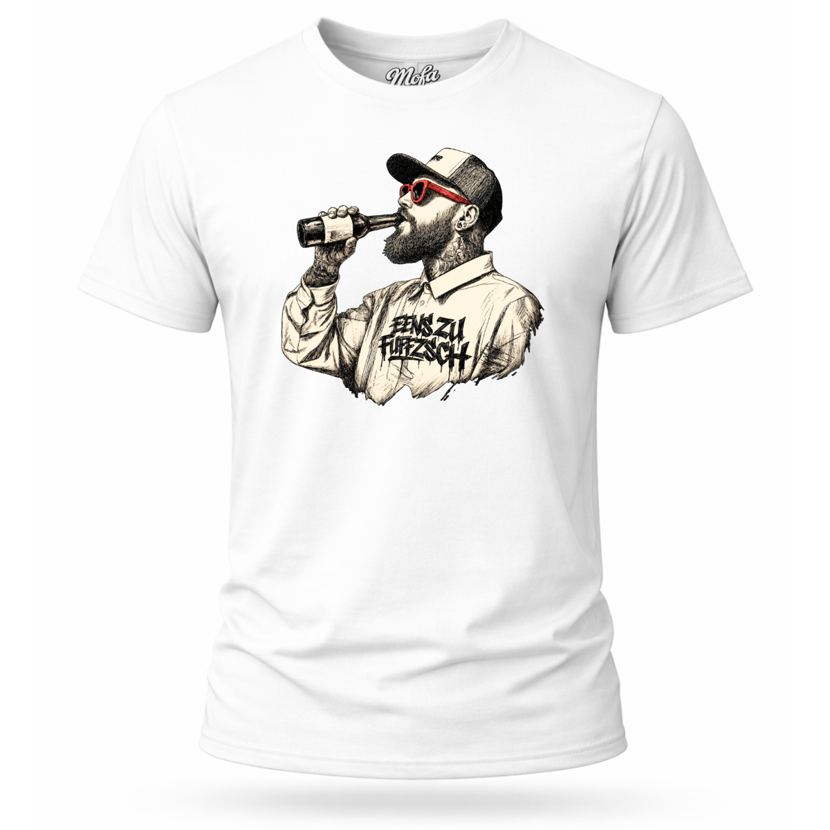 T-Shirt. Benzin im Blut.