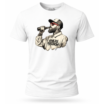 T-Shirt. Benzin im Blut.