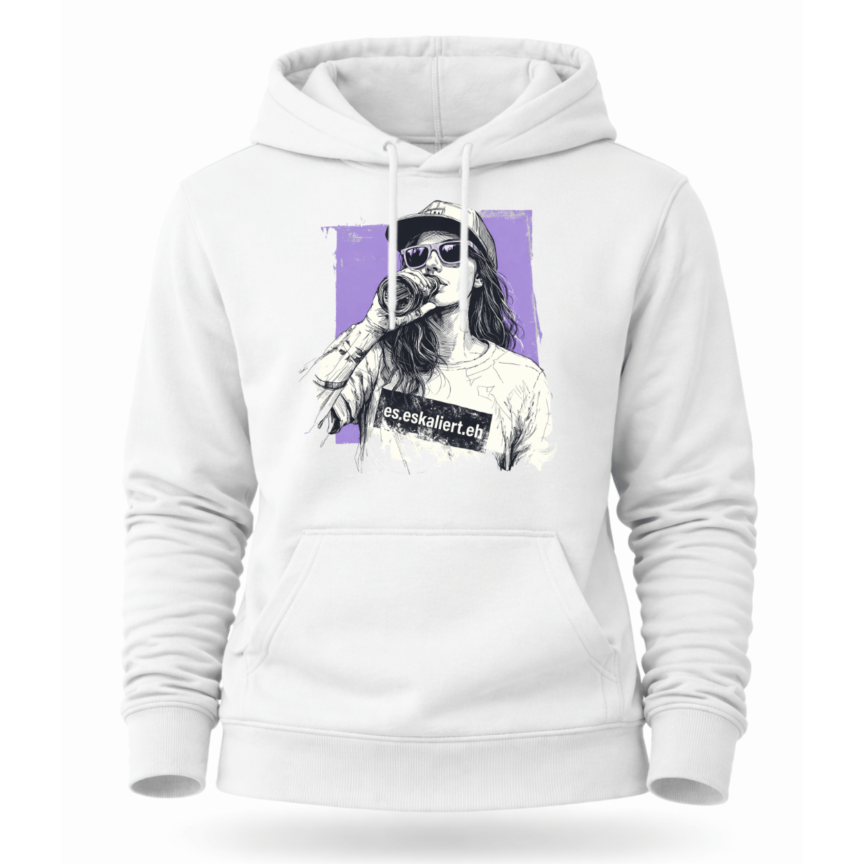 Mädels Hoodie Softstyle®. es.eskaliert.eh
