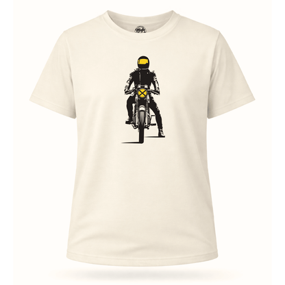 Mädels T-Shirt. Fokus auf die Straße.