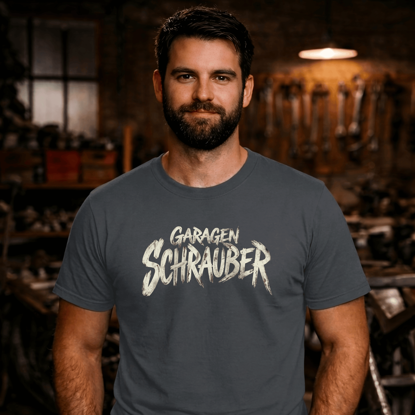 T-Shirt. Garagen Schrauber.