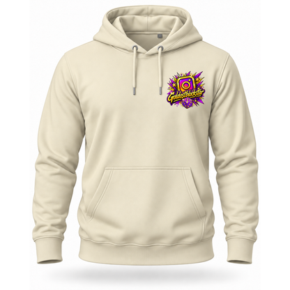 Hoodie Softstyle®. Goldostblockstar / Beidseitig.