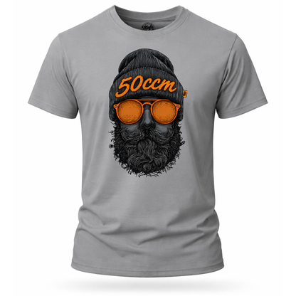 T-Shirt. Zweitakt Nomaden – Der Vagabund 50ccm.