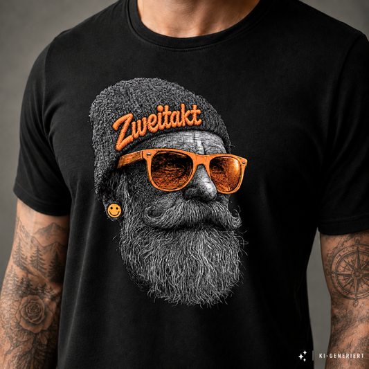 T-Shirt. Zweitakt Schrauber.