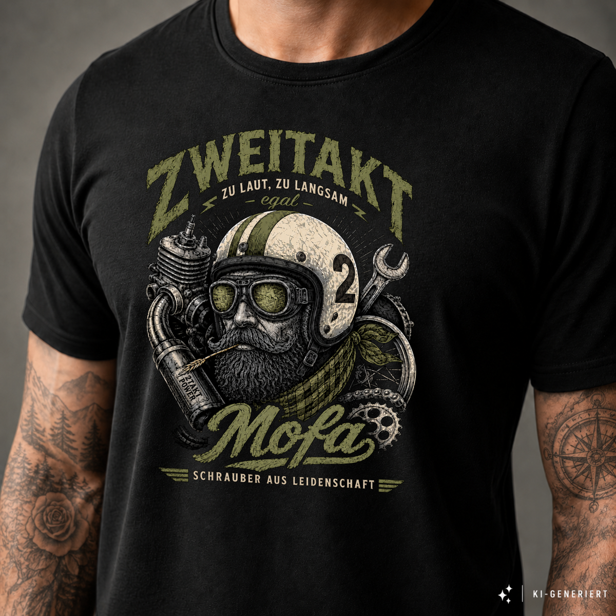 T-Shirt. Schrauber aus Leidenschaft.