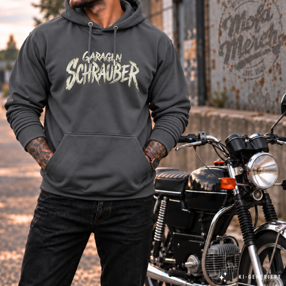 Hoodie Softstyle®. Garagen Schrauber.