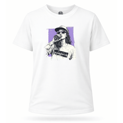 Mädels T-Shirt. Es eskaliert eh.