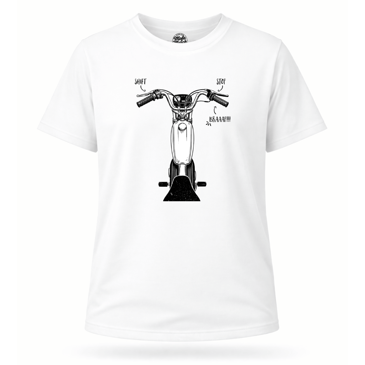 Mädels T-Shirt. Braaap!