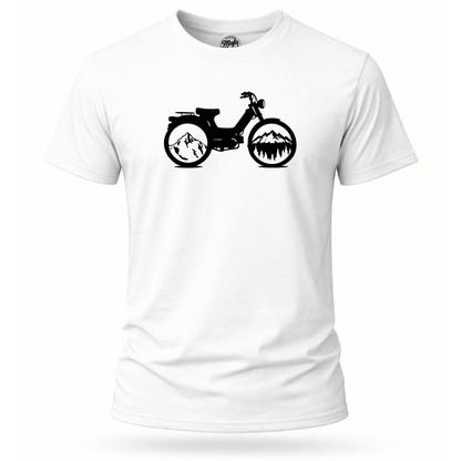 T-Shirt. Freiheit auf zwei Rädern.