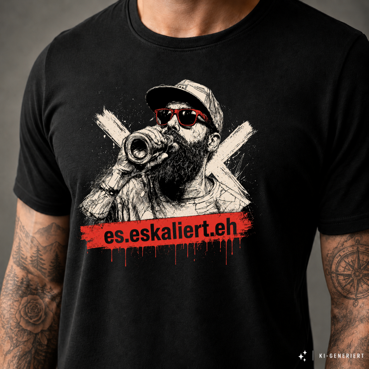 T-Shirt. Generation Zweitakt - Eskalation.