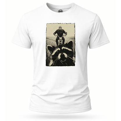 T-Shirt. Racoon.