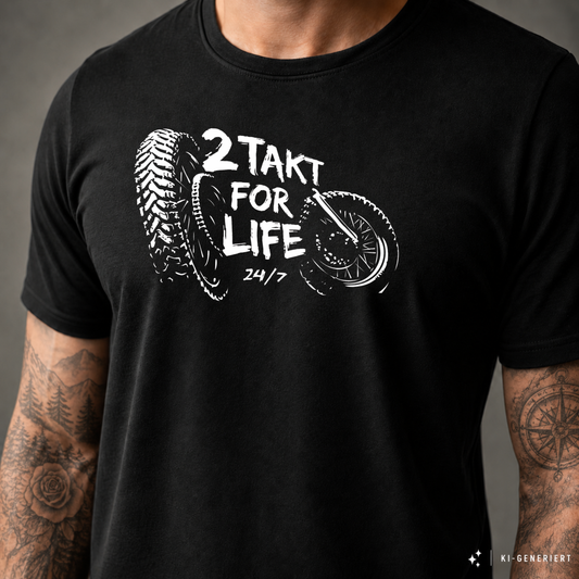 T-Shirt. 2 Takt for Life.