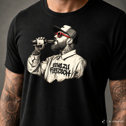 T-Shirt. Benzin im Blut.
