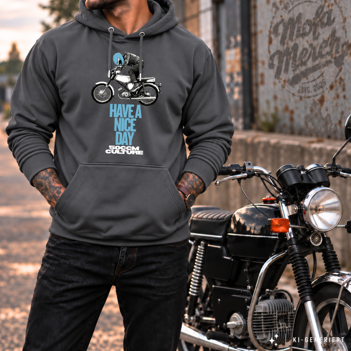Hoodie Softstyle®. Have a Nice Day.