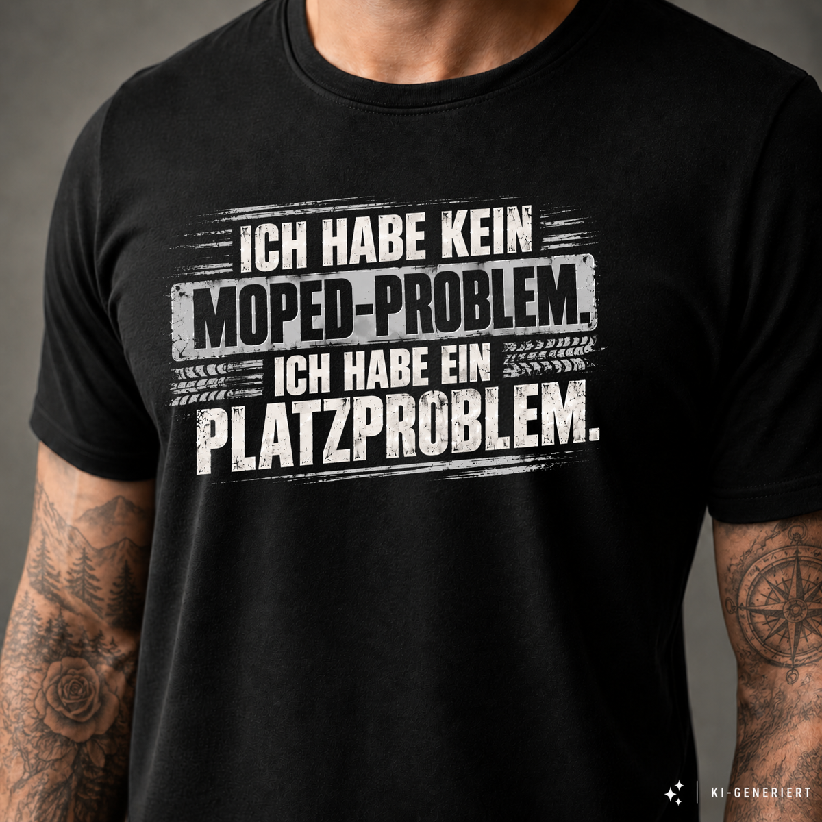 T-Shirt. Platzproblem.