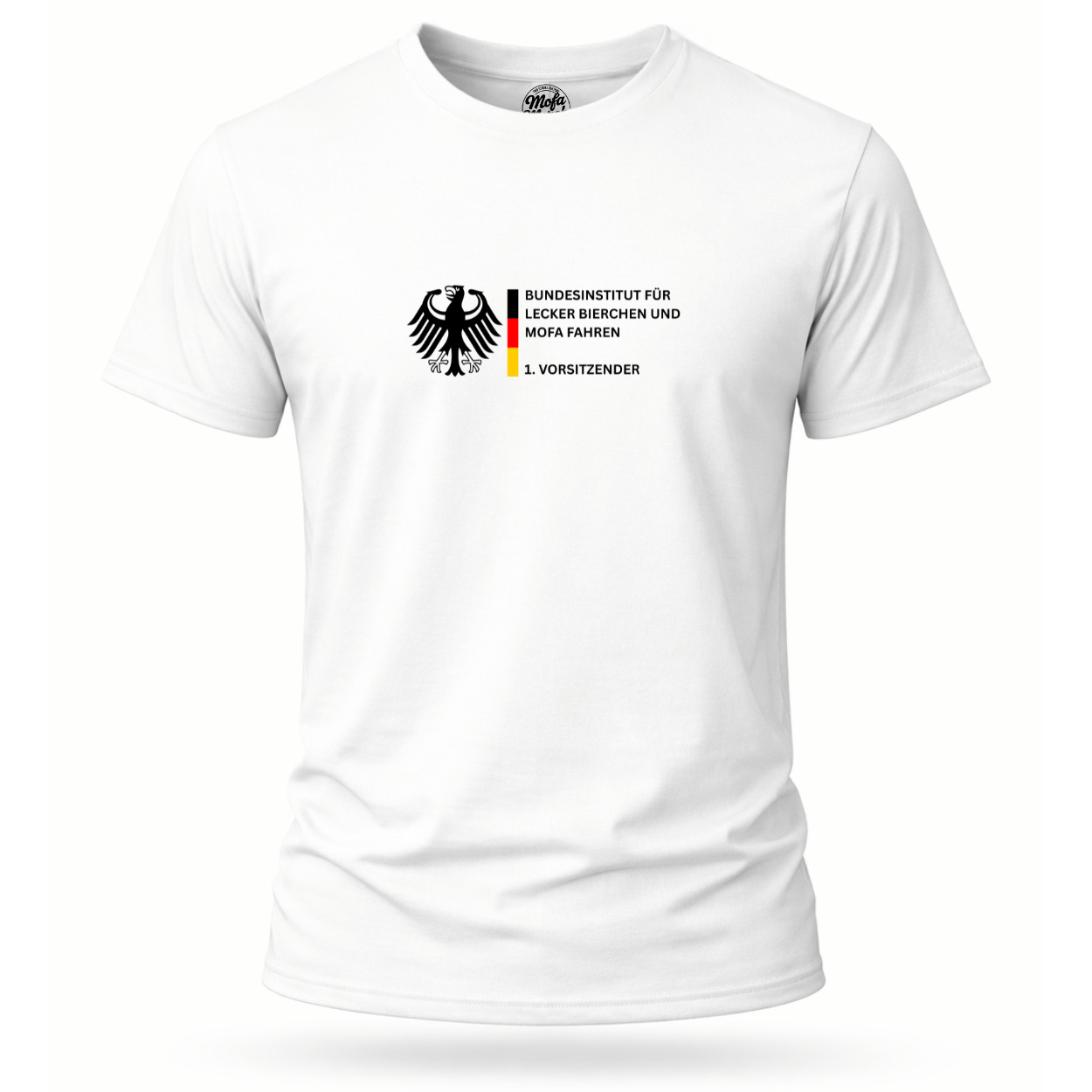 T-Shirt. Lecker Bierchen und Mofa