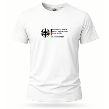 T-Shirt. Lecker Bierchen und Mofa