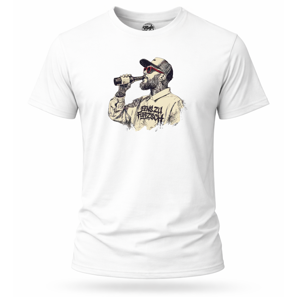 T-Shirt. Benzin im Blut.